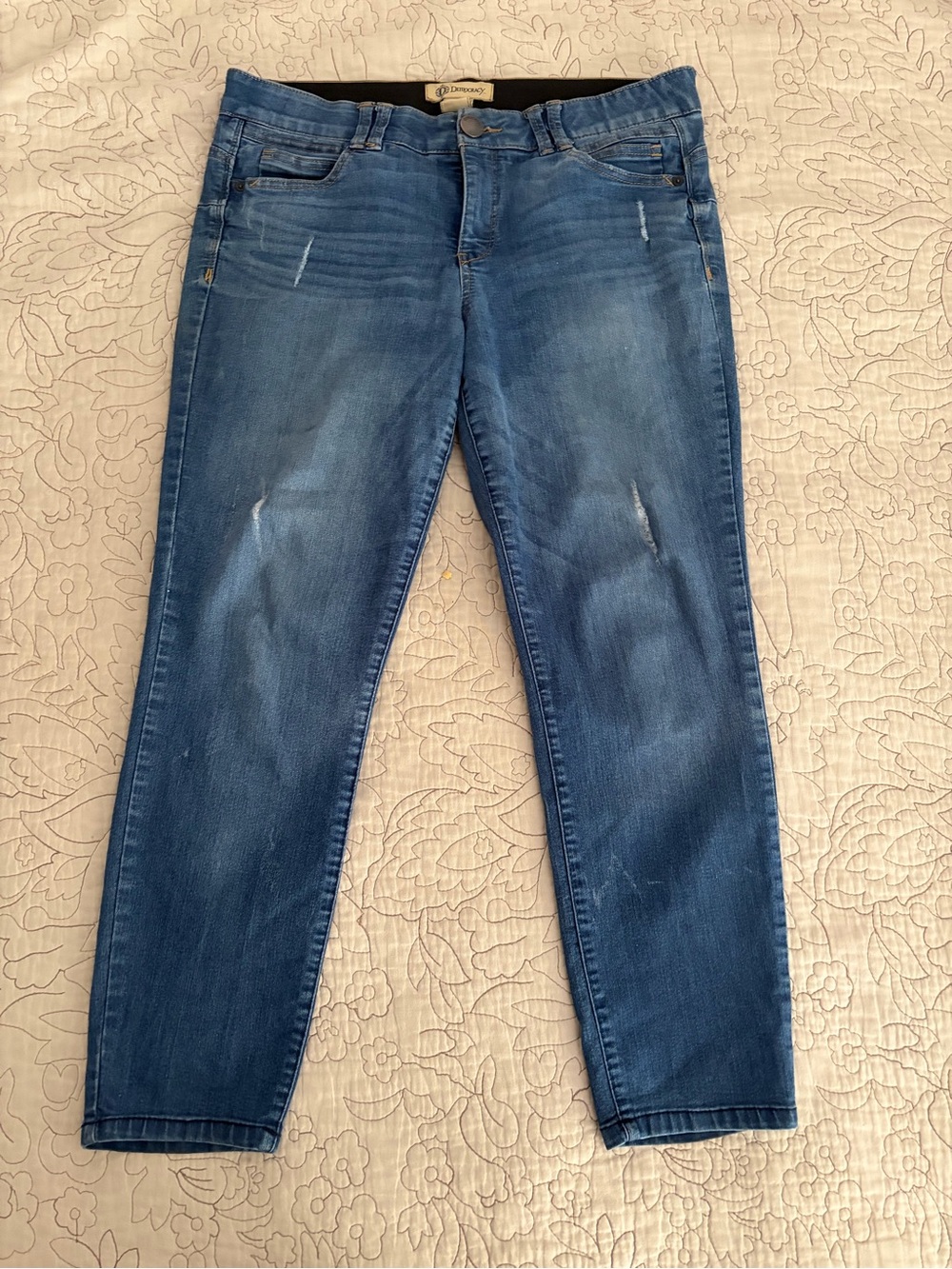 Democracy Absolution Booty Lift Distressed Jeans size 12